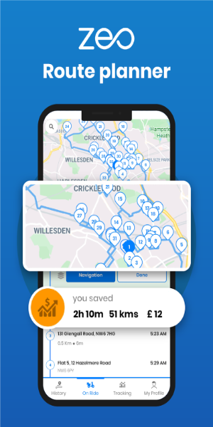 Zeo Fast Multi Stop Route Plan স্ক্রিনশট 0