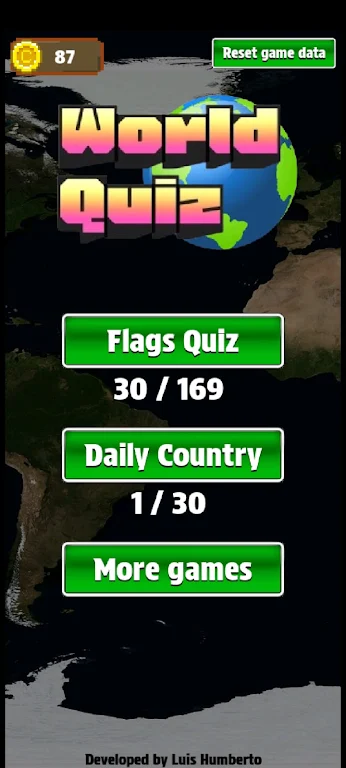 World Quiz - Jogo de Geografia Ảnh chụp màn hình 0