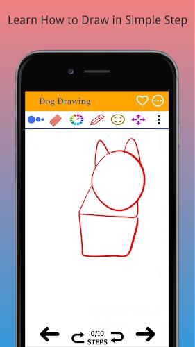 How to Draw Dog Step by Step应用截图第0张