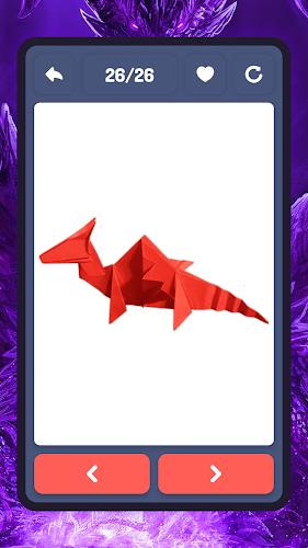 Schermata Origami dragons 2