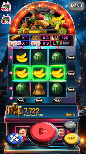 Heart-racey Fruits Golden Slot Zrzut ekranu 1