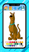 Schermata Scooby coloring doo cartoon ga 1