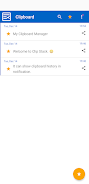 Clipboard Manager - Copy Paste Capture d'écran 1