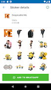 Hollywood Movie Stickers 螢幕截圖 2