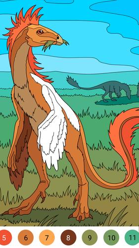 Dino Coloring Encyclopedia ภาพหน้าจอ 3