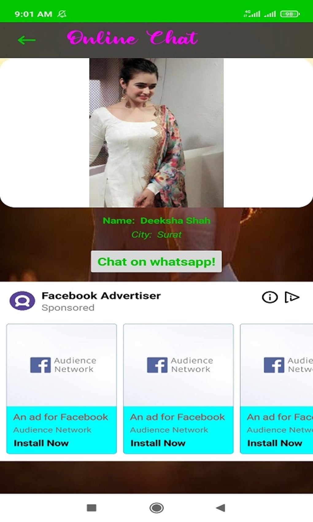 Girls Mobile Number For Video স্ক্রিনশট 2
