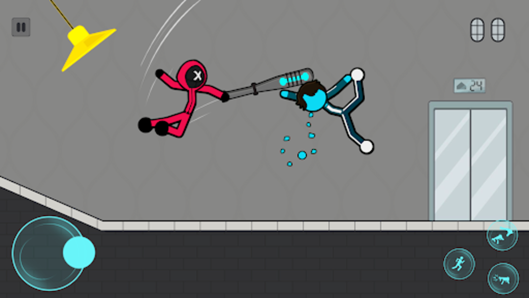 Skinnyman Battle Playground 2 Mod Captura de pantalla 0