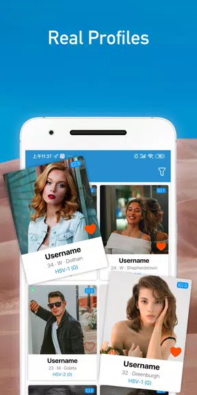 Positive Match: Herpes Dating应用截图第1张