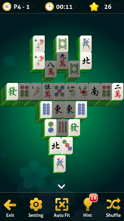 Mahjong Solitaire - Oriental Journey Скриншот 0