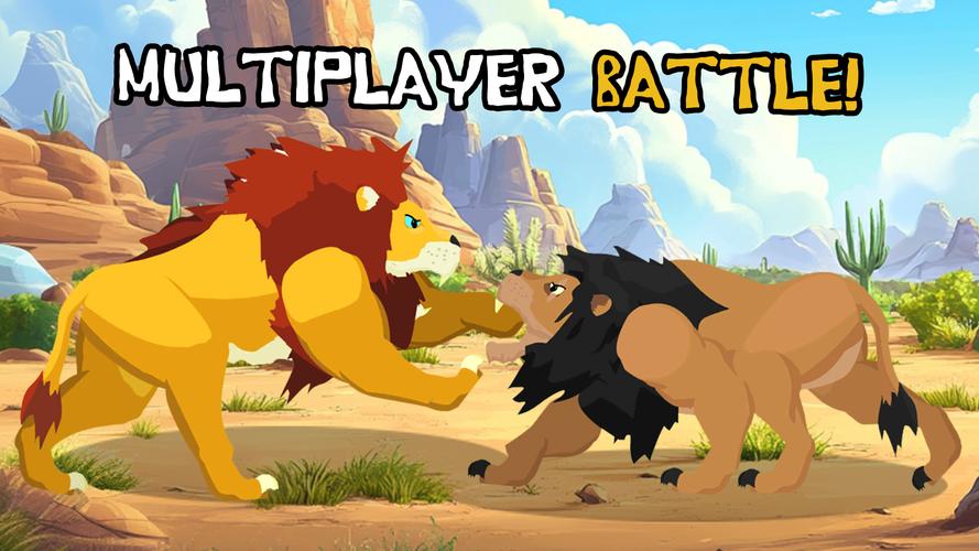 Lion Fights Savannah Animals 螢幕截圖 3