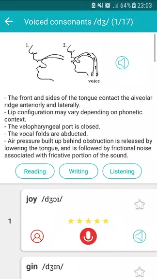 Speak English Pronunciation 螢幕截圖 2