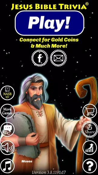 Jesus Bible Trivia Games Quiz ภาพหน้าจอ 0