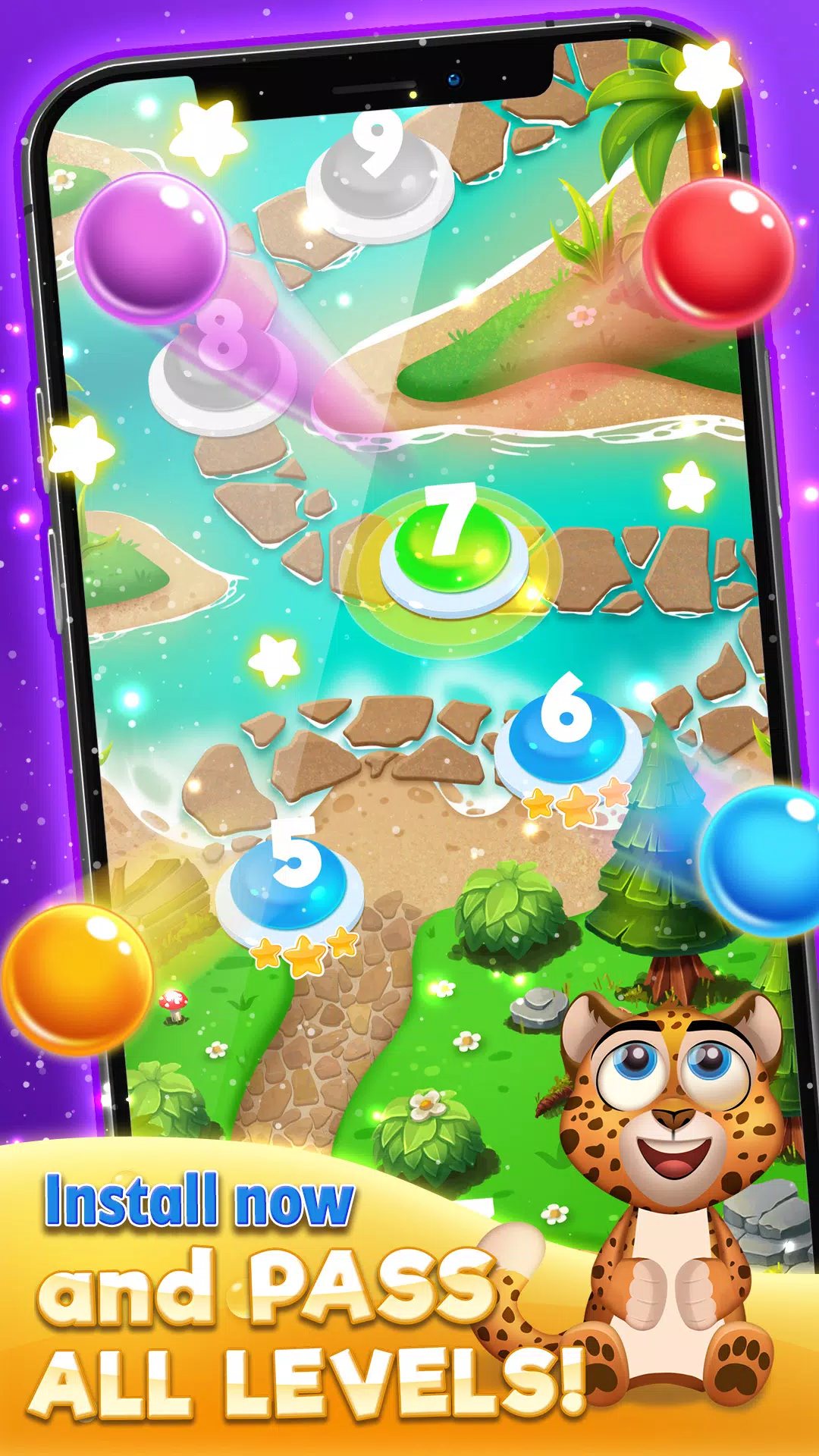 Bubble Pop: Wild Rescue Captura de pantalla 3