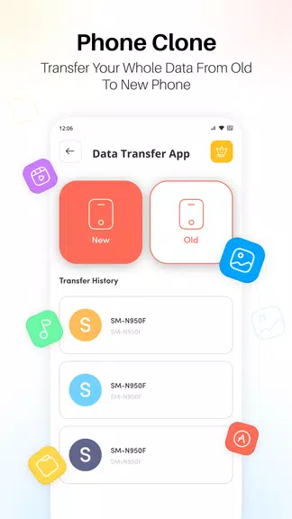 Smart Phone Transfer:Copy Data 螢幕截圖 2