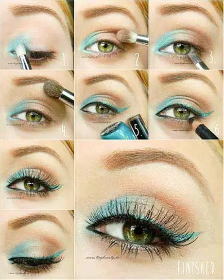 Basic Makeup Tutorial Step by Step Zrzut ekranu 1