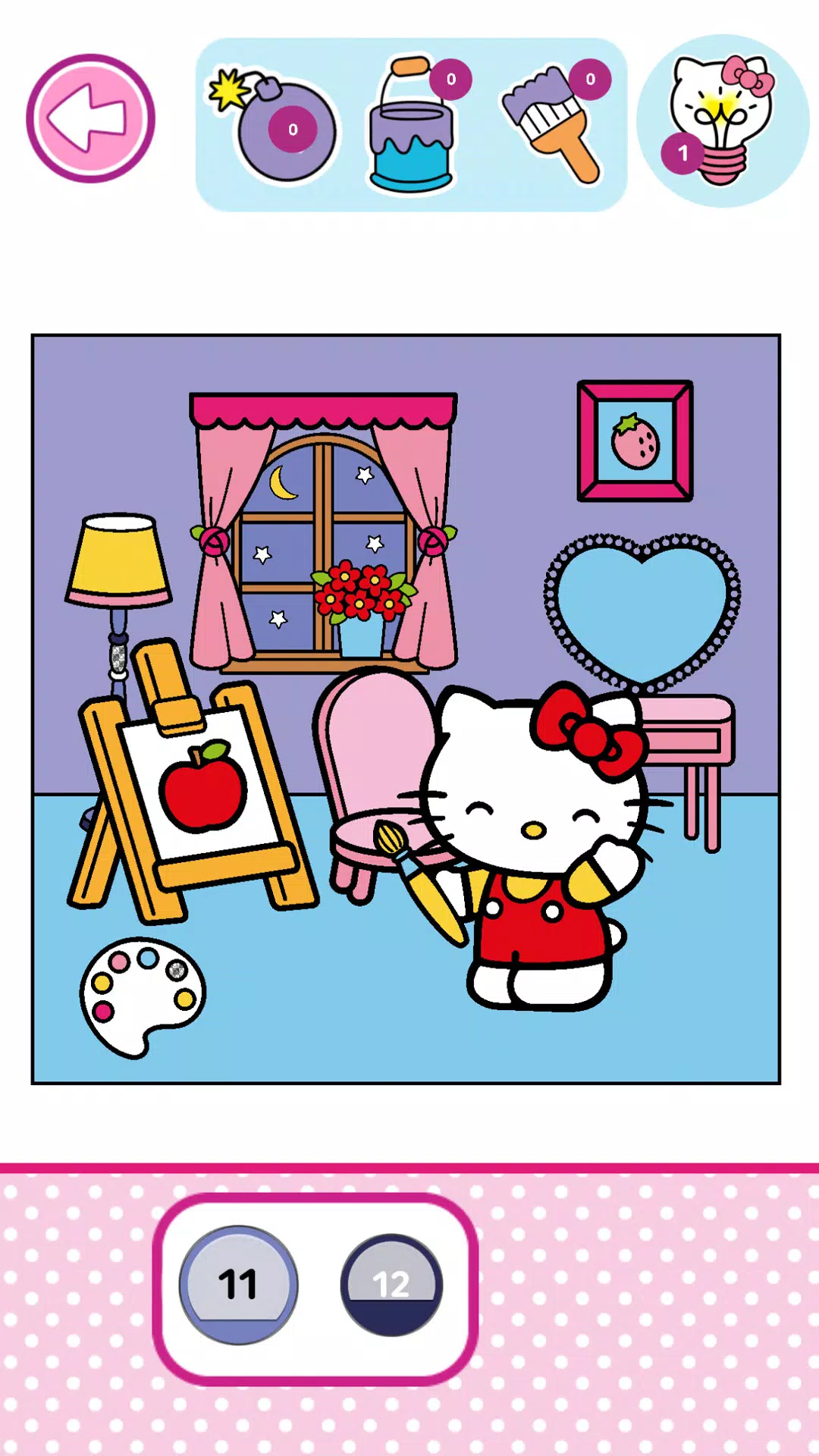 Hello Kitty: Livro de Colorir Captura de tela 3