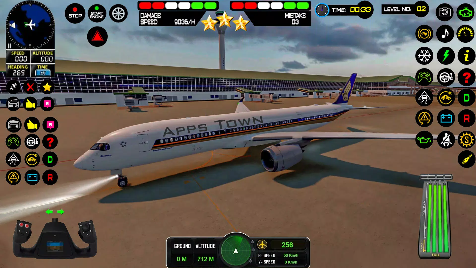 Flight Simulator Pilot Game 3D 스크린샷 2