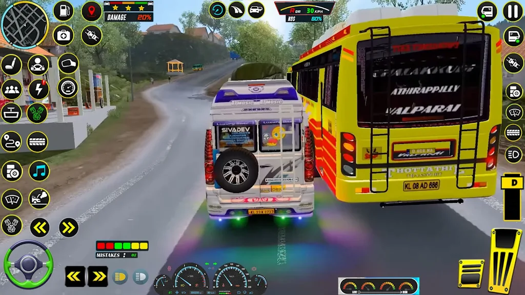 US Public Bus Driving Games 3d स्क्रीनशॉट 2