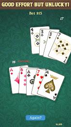 Blackjack 777 Card Game Captura de tela 3