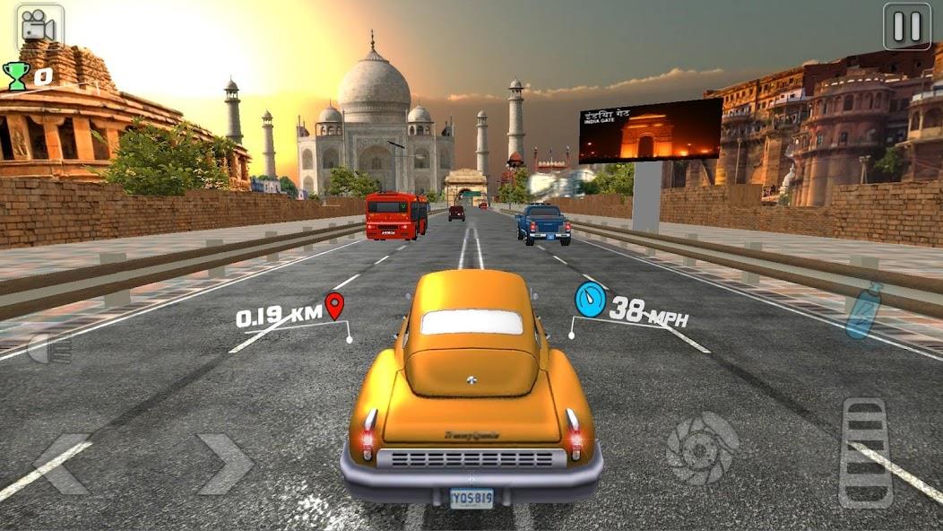 Classic Car Games Race America Mod 螢幕截圖 2