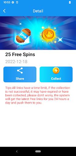 Daily Spins - Spin Link स्क्रीनशॉट 0