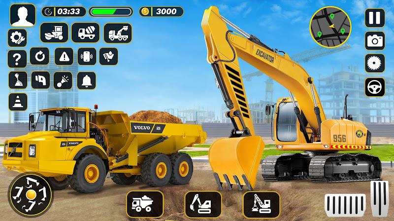 Real Construction Jcb Games 3D 螢幕截圖 1