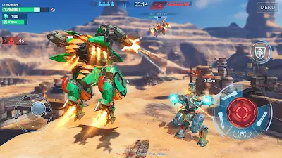 War Robots。 6V6 战术多人战斗应用截图第1张