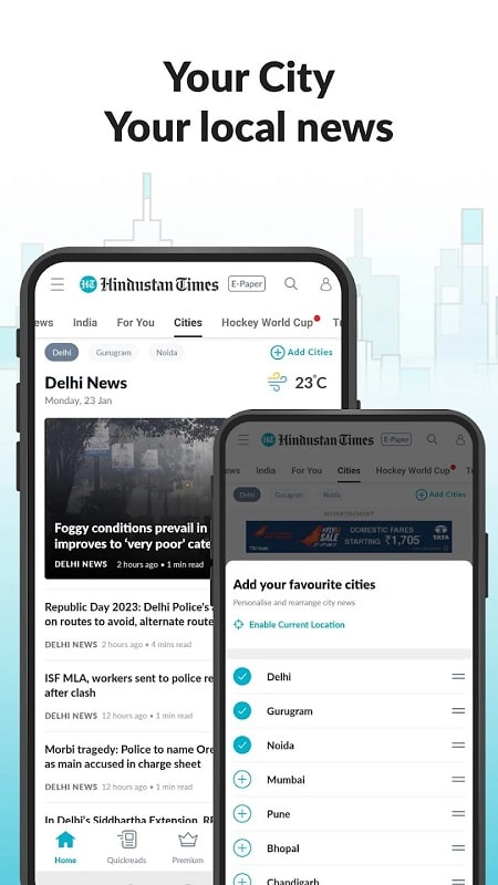Hindustan Times Ekran Görüntüsü 1