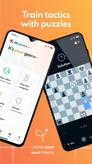 chess24 > Play, Train & Watch স্ক্রিনশট 1