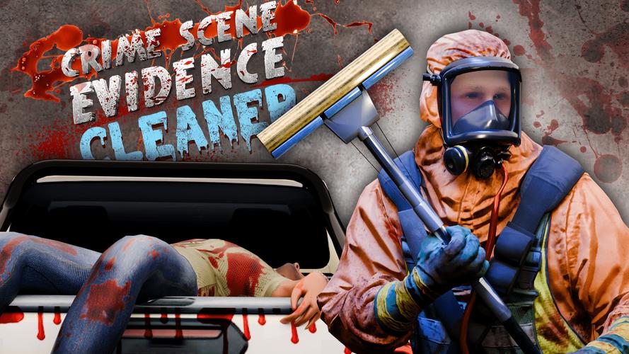 Crime Scene Evidence Cleaner स्क्रीनशॉट 1