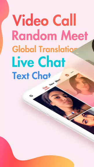 MeowChat : Live video chat & M 螢幕截圖 0