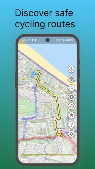 Schermata World Bike Map: GPS Navigation 0