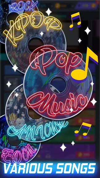Tap Tap Music-Pop Songs स्क्रीनशॉट 2