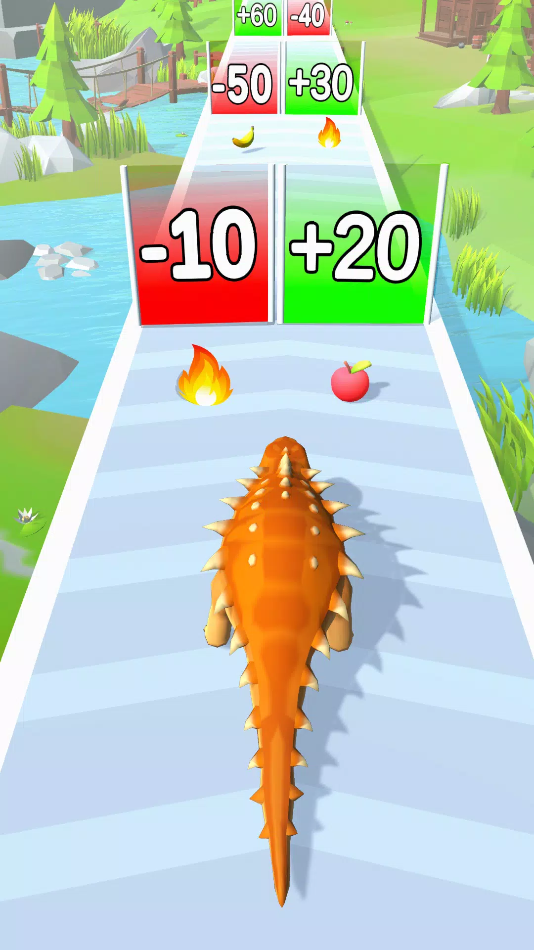 Dinosaur Run: Dino Evolution Captura de tela 1