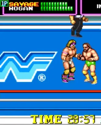 WWF Superstars of Wrestling Cl Schermafbeelding 0