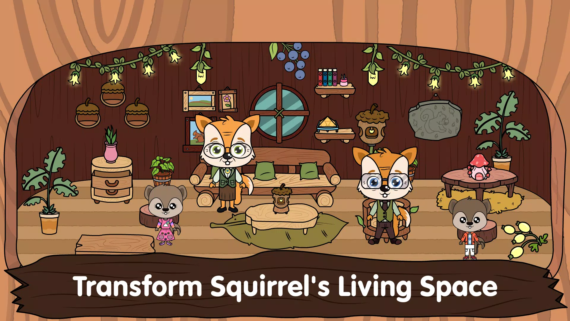 Animal Town - My Squirrel Home Zrzut ekranu 0