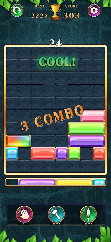 Block Puzzle Jewel Drop Blast Zrzut ekranu 2