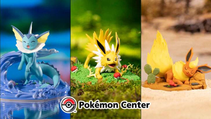 Pokémon Eevee Evolutions Figures