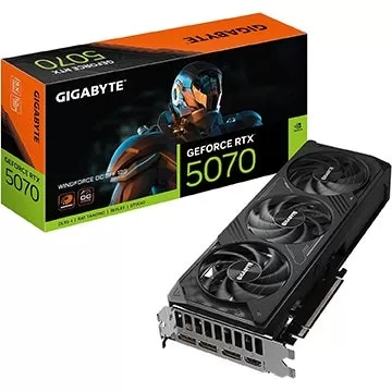 Karta graficzna Gigabyte Geforce RTX 5070 jest w magazynie w MSRP, obejmuje zagładę: ciemne wieki