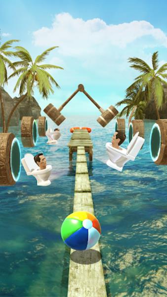 Sky Rolling Balls 3D Tangkapan skrin 3