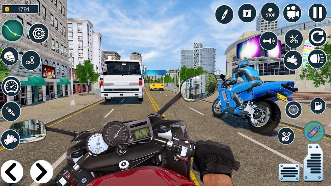 Moto Bike Racing: Bike Games Mod ภาพหน้าจอ 1