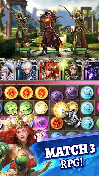 Schermata Legendary: Game of Heroes Mod 1