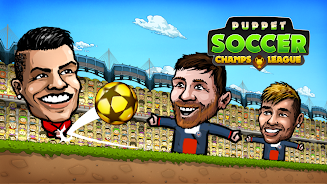 Puppet Soccer: Champs League Ảnh chụp màn hình 0