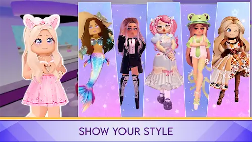 Famous Blox Show: Fashion Star Captura de pantalla 1