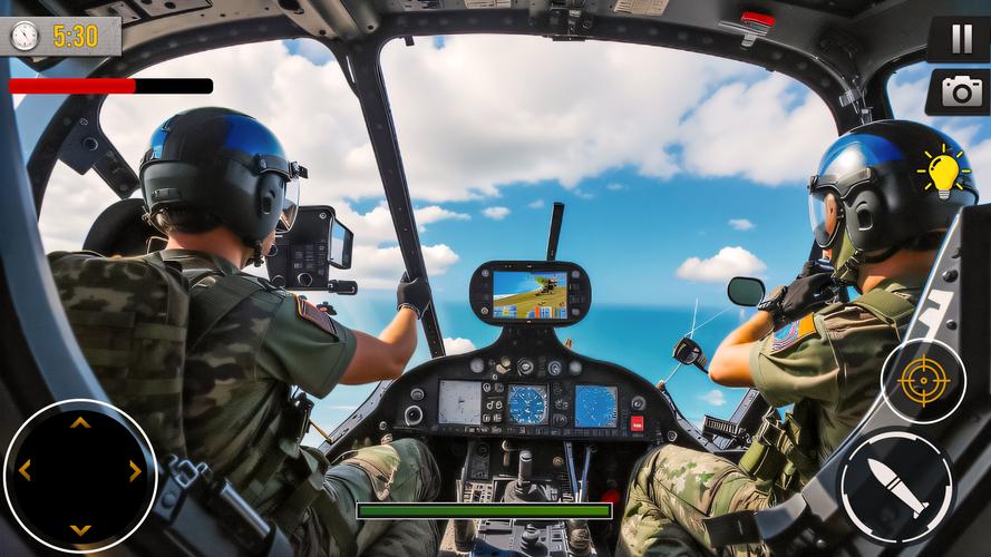 Gunship Battle Offline Game 螢幕截圖 1