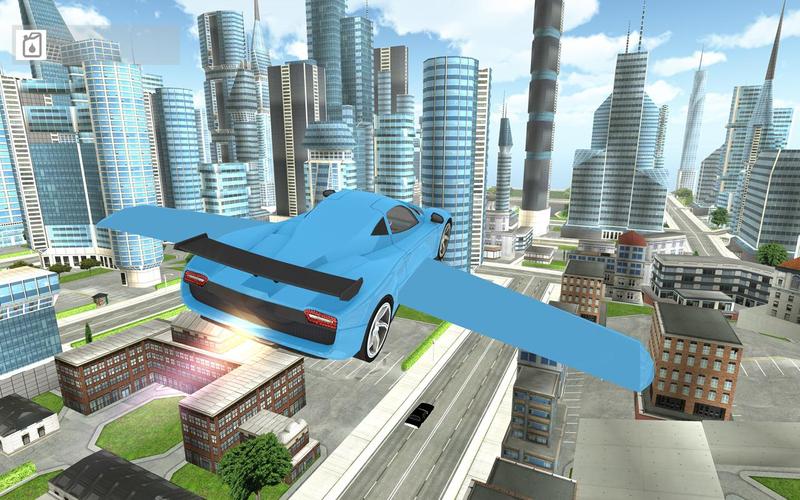 Flying Car Simulator Xtreme 3D ภาพหน้าจอ 0