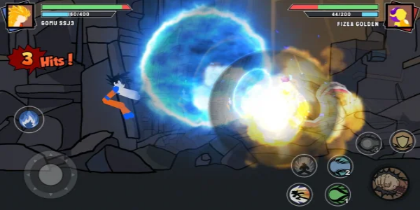 Stickman Warriors स्क्रीनशॉट 1