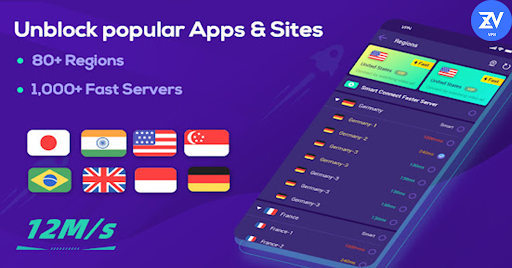 Zwx Vpn - 150Mb/s Speed Server ภาพหน้าจอ 3