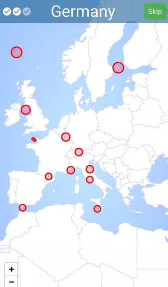 WORLD MAP: Geography Quiz, Atl Captura de pantalla 1