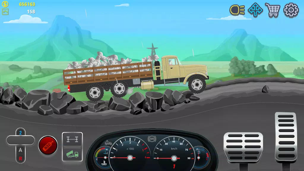 Trucker Real Wheels: Simulator 스크린샷 3